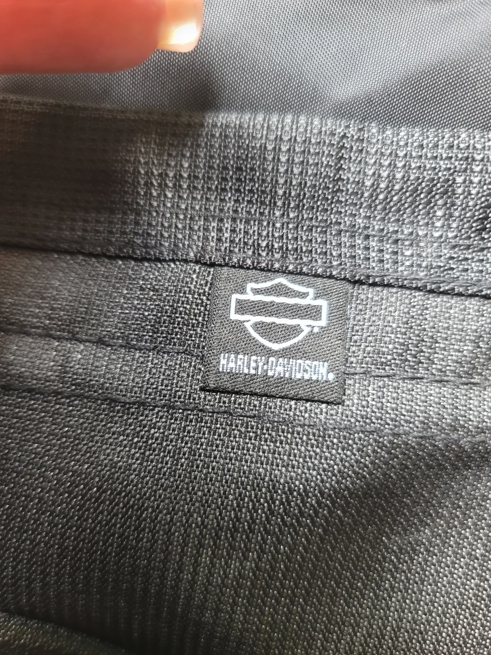 Harley-Davidson American Legend Black Drawstring Backpack